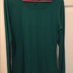 Green Banana Republic long sleeve top. Worn twice